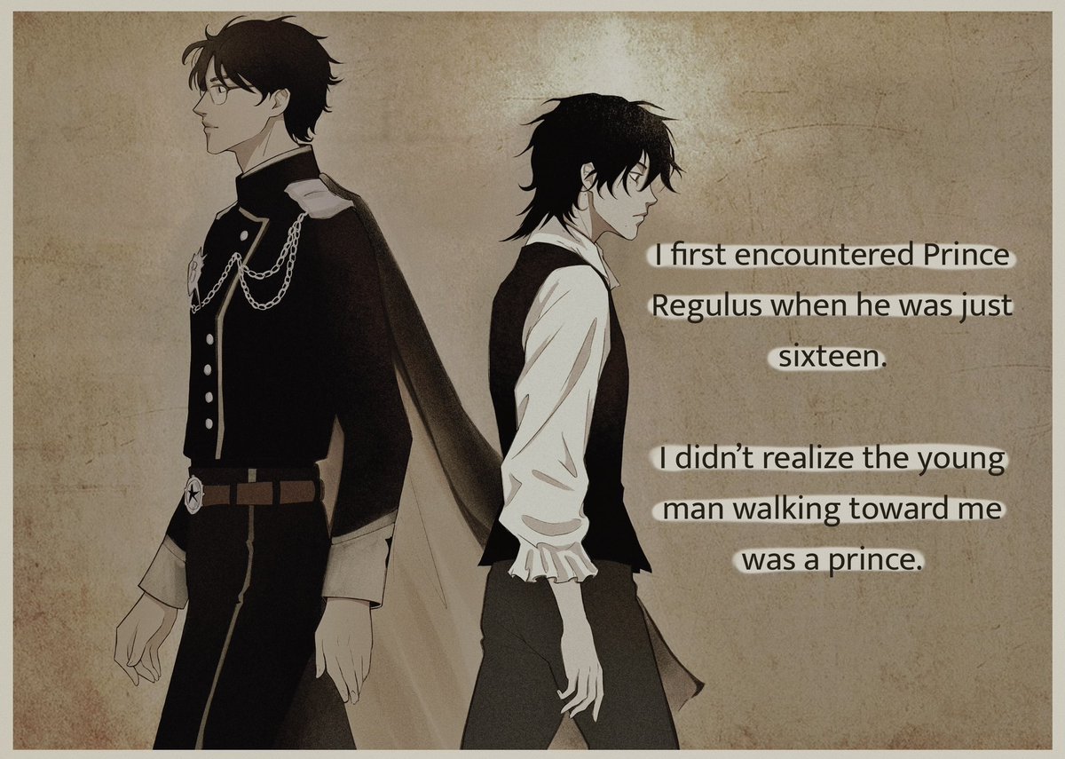 elliocore's tweet image. jegulus: royal au
first page of my comic!

#jegulus #starchaser #marauders