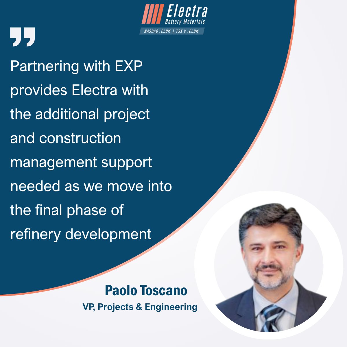 Electra Battery Materials Corporation tweet media