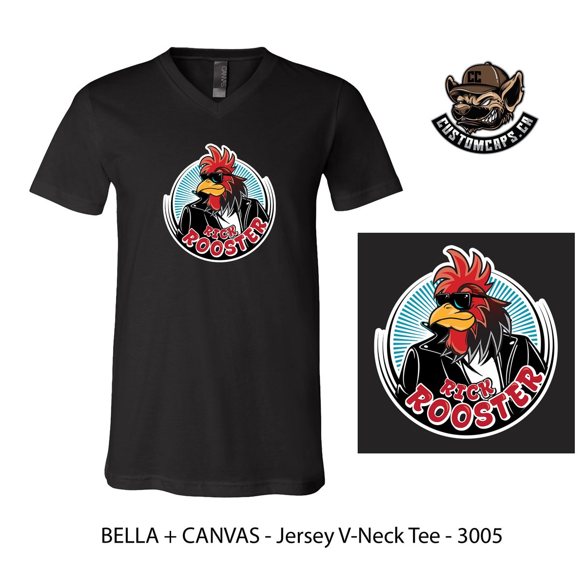 RickRoosterVO's tweet photo. Recently, I created some new merch for my personal branding. I’m excited to launch my new Rooster T-shirts. 🐔 Bold, confident, and meant for peacocking around town with my fellow poultry. 🐣🐓🍗

#radio 
#voiceover 
#radioimaging 
#programdirector https://t.co/VnKAndfyEW