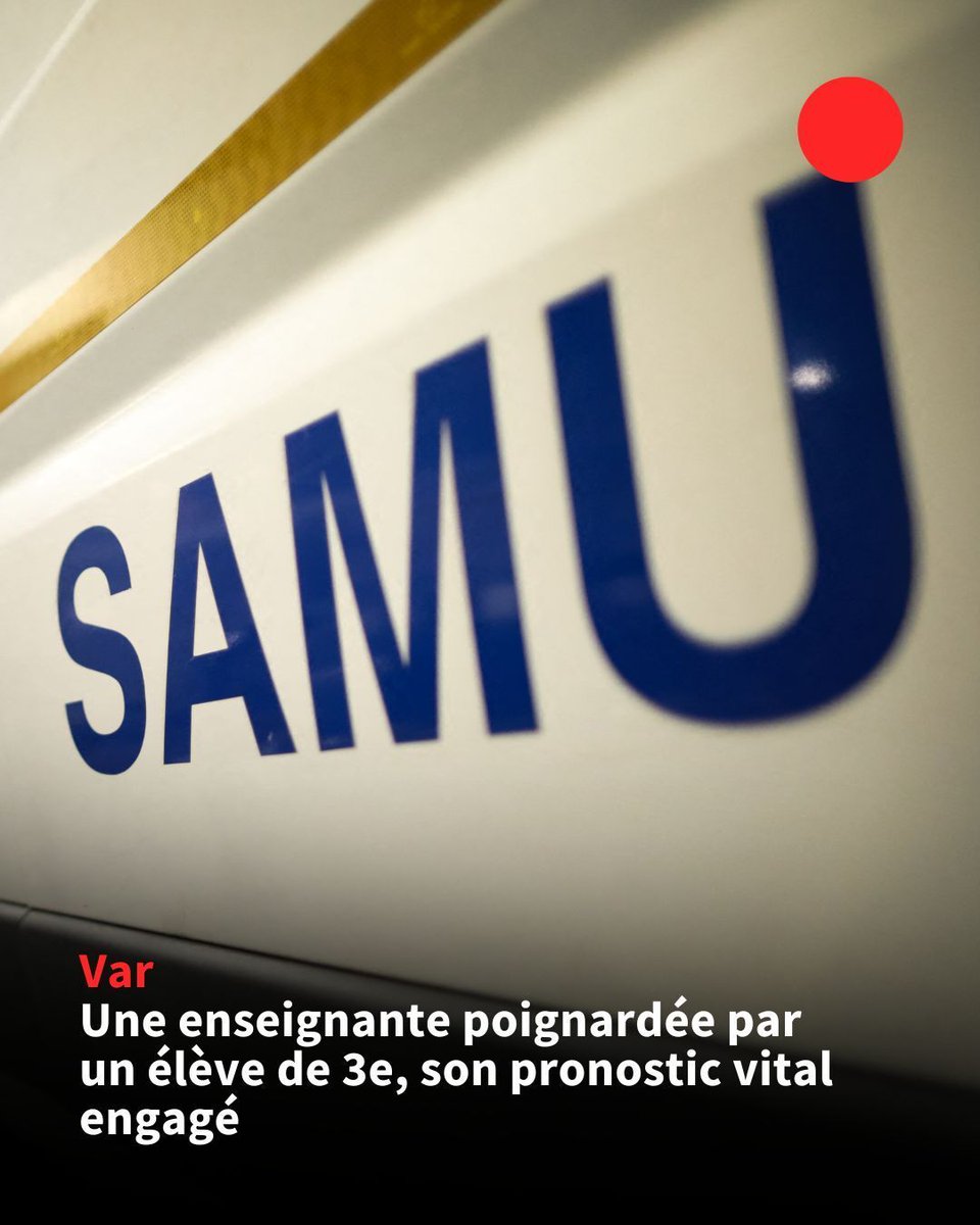 L’agression au couteau d’une enseignante à Sanary-sur-Mer est un acte d’une gravité extrême. L’École doit demeurer un lieu sûr. La protection des personnels et la prévention de la violence doivent être renforcées sans délai. Tout notre soutien à la victime et à ses proches.