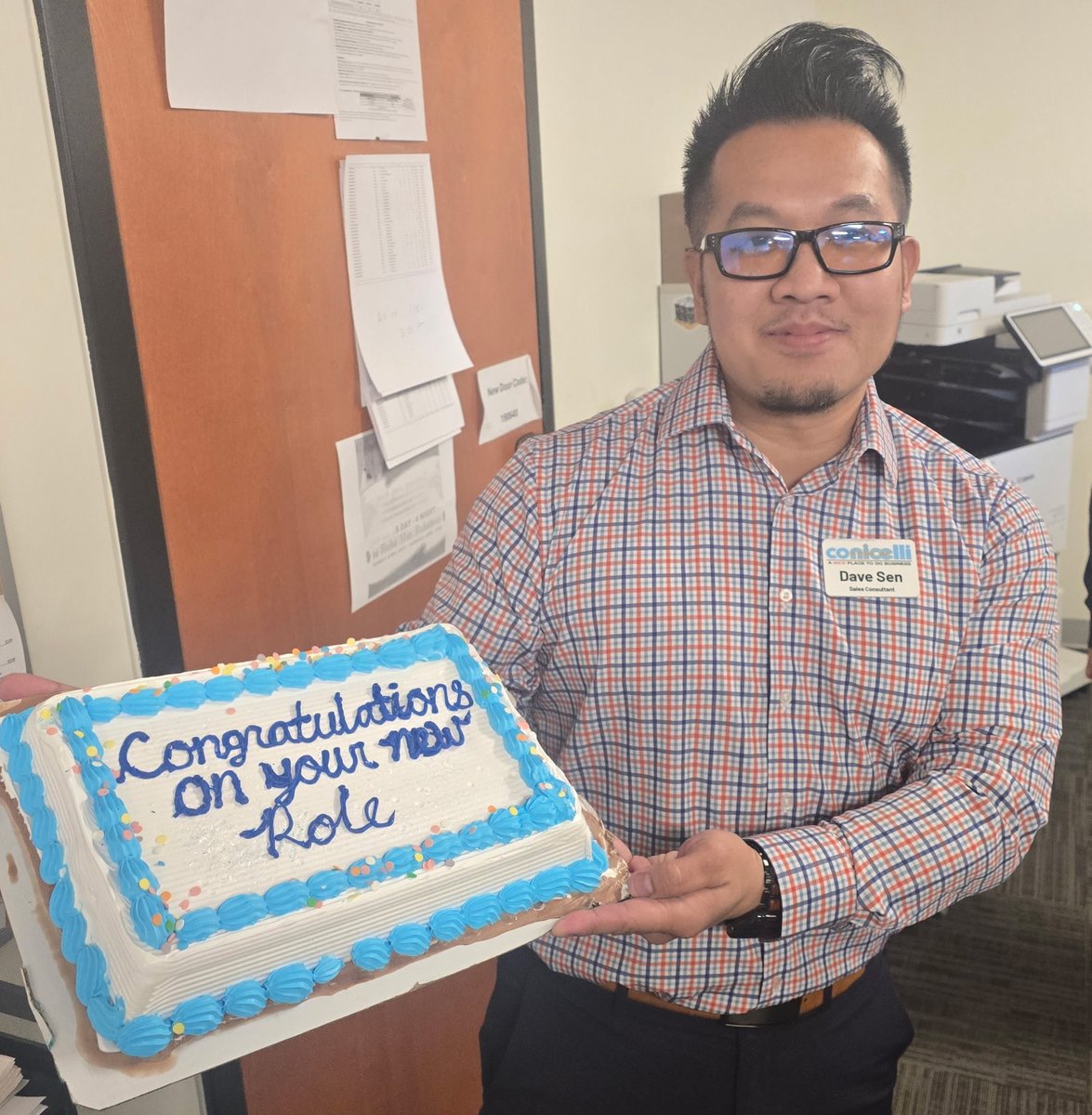 ConicelliSpring's tweet image. Congrats to Dave Sen on his promotion from Sales Consultant in Springfield to Finance Manager in Conshohocken! 🎉
Your Springfield family will miss you — go crush it, Dave! 💼👏
#TeamConicelli #CongratulationsDave