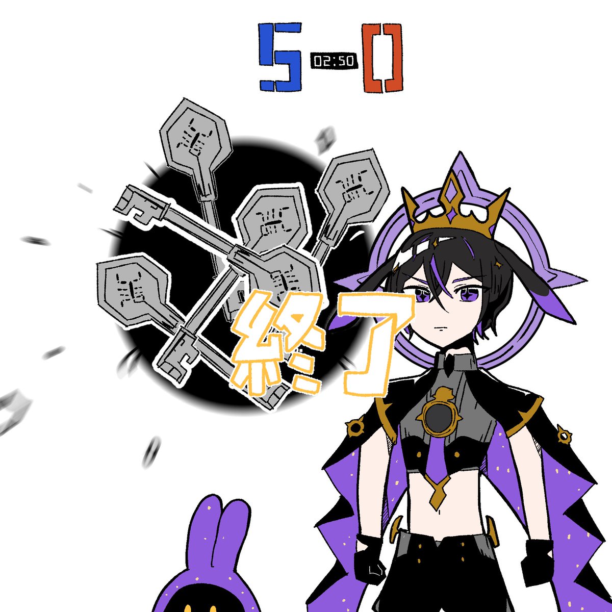 「」|KAZUNのイラスト