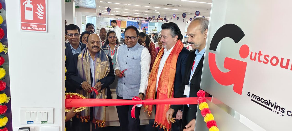GCCenablr's tweet photo. GI Outsourcing inaugurated their new Global Capability Center (GCC) in Hyderabad today, in partnership with Enablr, a Covasant company. Read the press release for more information: https://t.co/sz2Yx6x9J0.

#NewBeginnings #GCC https://t.co/WM696X71bo
