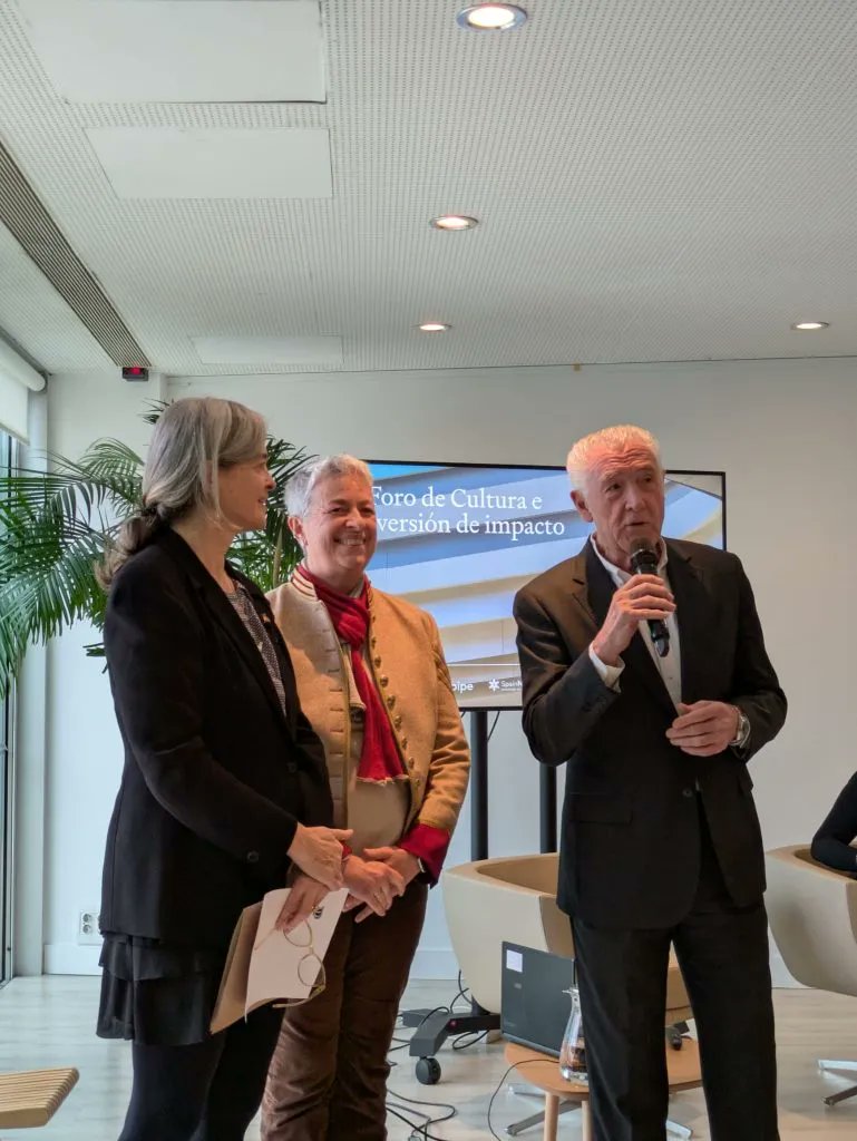 SpainNAB's tweet image. 💡 Así fue el I Foro de Cultura e Inversión de Impacto que ha organizado @ejgabeiras en el @MuseoThyssen
con la colaboración de The Pipe y #SpainNAB y el apoyo del Ministerio @culturagob
✍️ Crónica completa en el #BlogSpainNAB spainnab.org/spainnab-apoya…
#Cultura #InversióndeImpacto