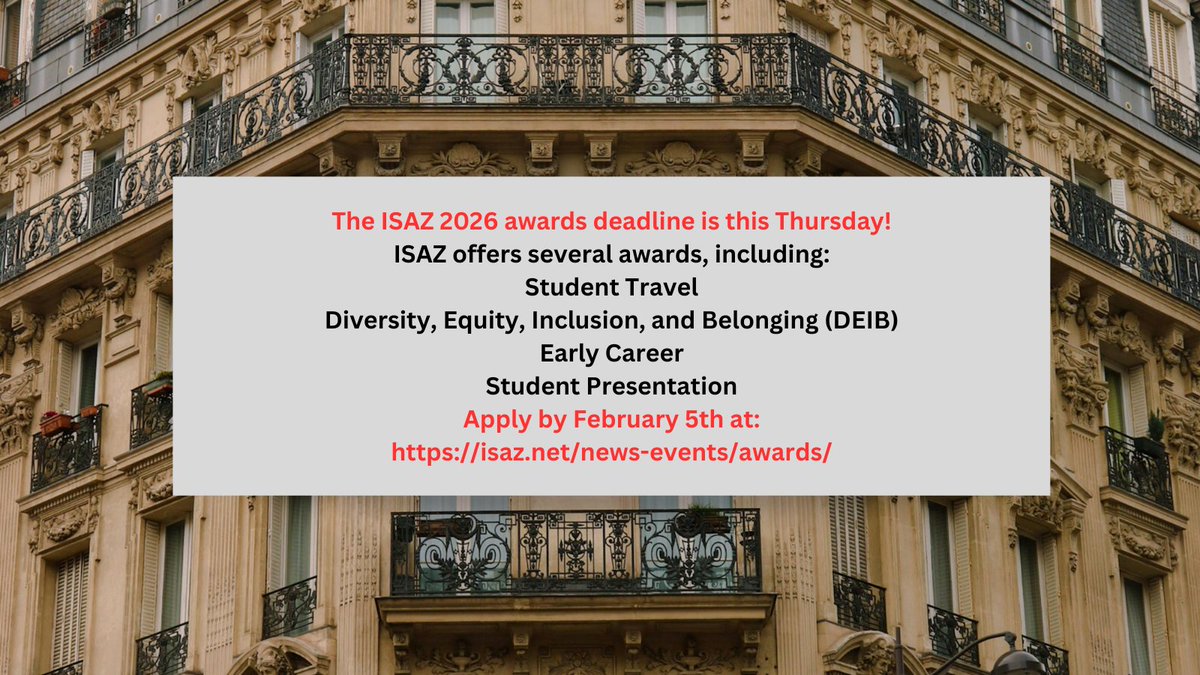 International Society for Anthrozoology (ISAZ) tweet media