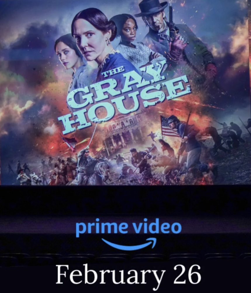 TarquinCasting's tweet photo. @TarquinCasting @TEAAUK Premiere last night of The Gray House - great to see Kevin Costner and Morgan Freeman hosting this brilliant new 8 part civil War spy series on Prime congratulations to Tarquin Talent Agency actor Aryel Tsoto who stars in the series https://t.co/avKXMRj9tX