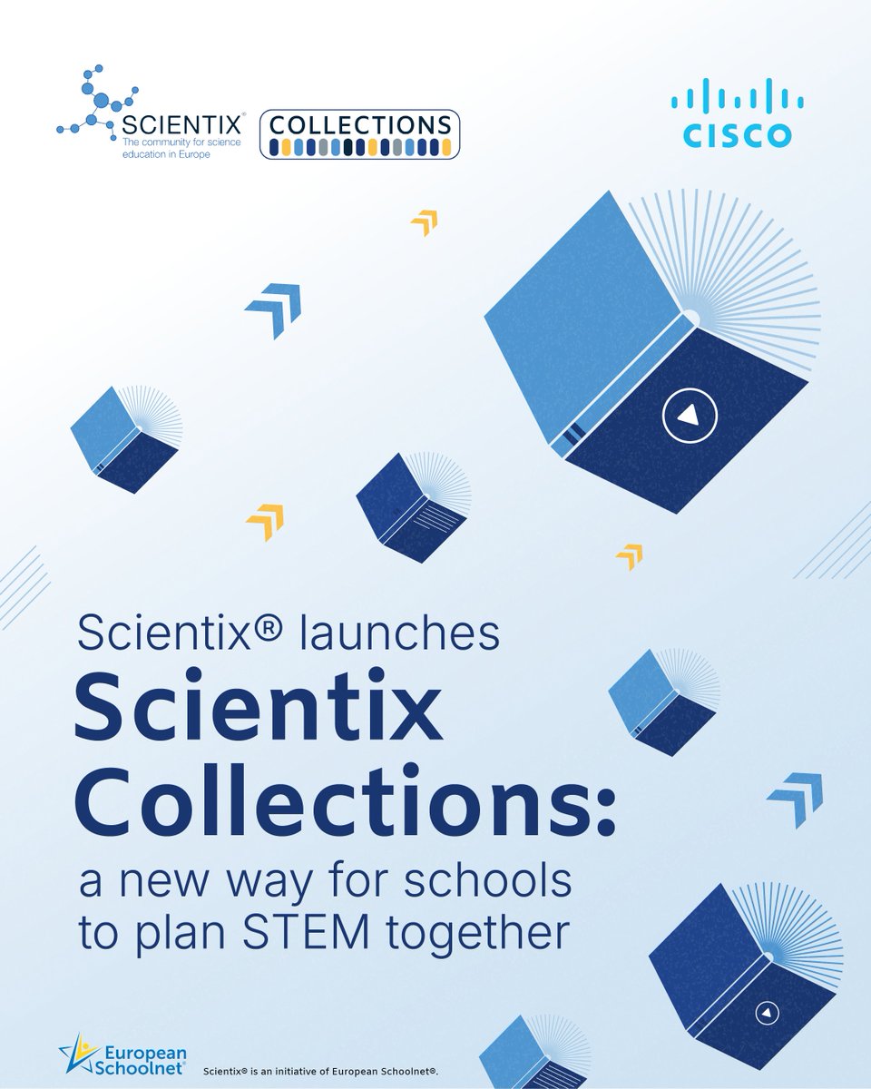 What if #STEM planning worked across your entire school and not just one classroom? 🤯

Meet #Scientix Collections 🥳a new feature with curated STEM resources that help school leaders plan coordinated, interdisciplinary STEM activities!👩‍🏫

Explore now🔗tinyurl.com/Scientix-Colle…