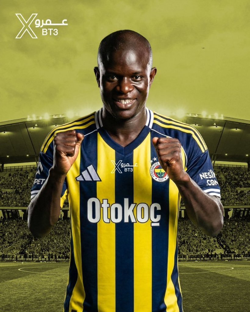 🚨Desteğimizi hissettirmeliyiz. Rt, at, attır.

N'Golo Kante, we know about the struggle you went through to come to Fenerbahçe. Never give up on standing tall. The moment you set foot in Istanbul, you will be greeted by not thousands, but tens of thousands of people. <a href="/nglkante/">N'Golo Kanté</a>