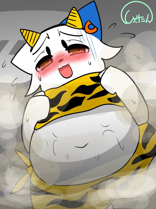 節分で鬼コスさせられたしぇりたん 