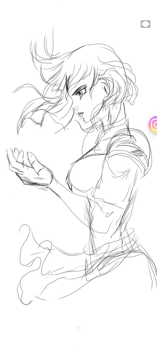 Abiertas las comisiones aún no he actualizado los precios! Para tema de estudio de mi niña! Por acá un dibujo con el celular #comisiones #open #flamenco