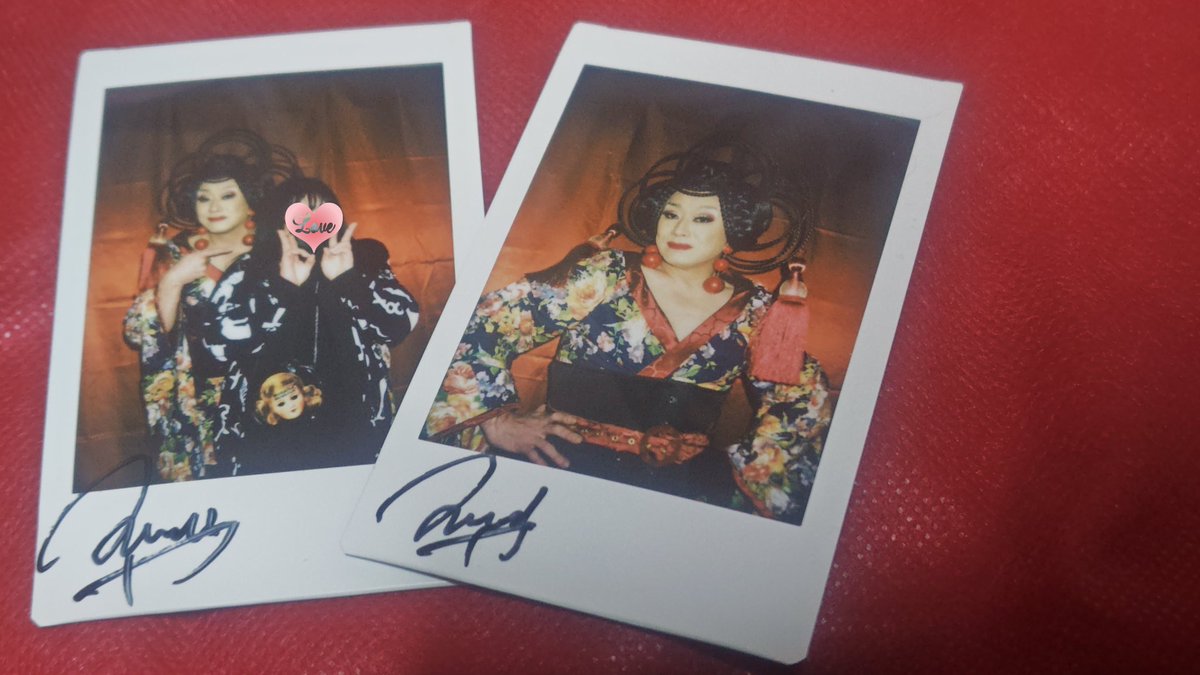 まだチェキあった。笑 ❤ 今年もたくさん撮らせてもらったな