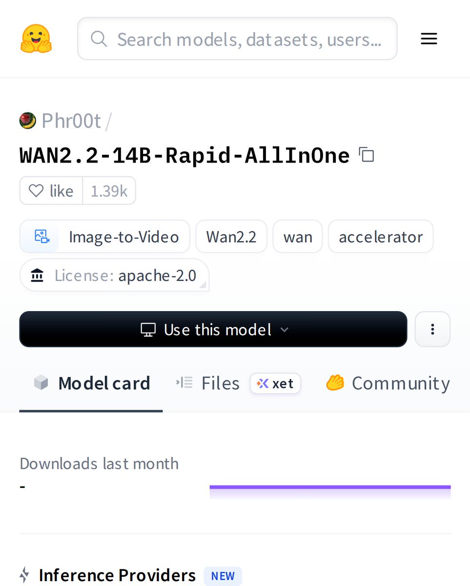 Meet WAN2.2-14B-Rapid-AllInOne: an image-to-video powerhouse that turns static pictures into dynamic scenes. This model is blowing up because it transforms single images into full video sequences, opening new creative possibilities for AI video generation.