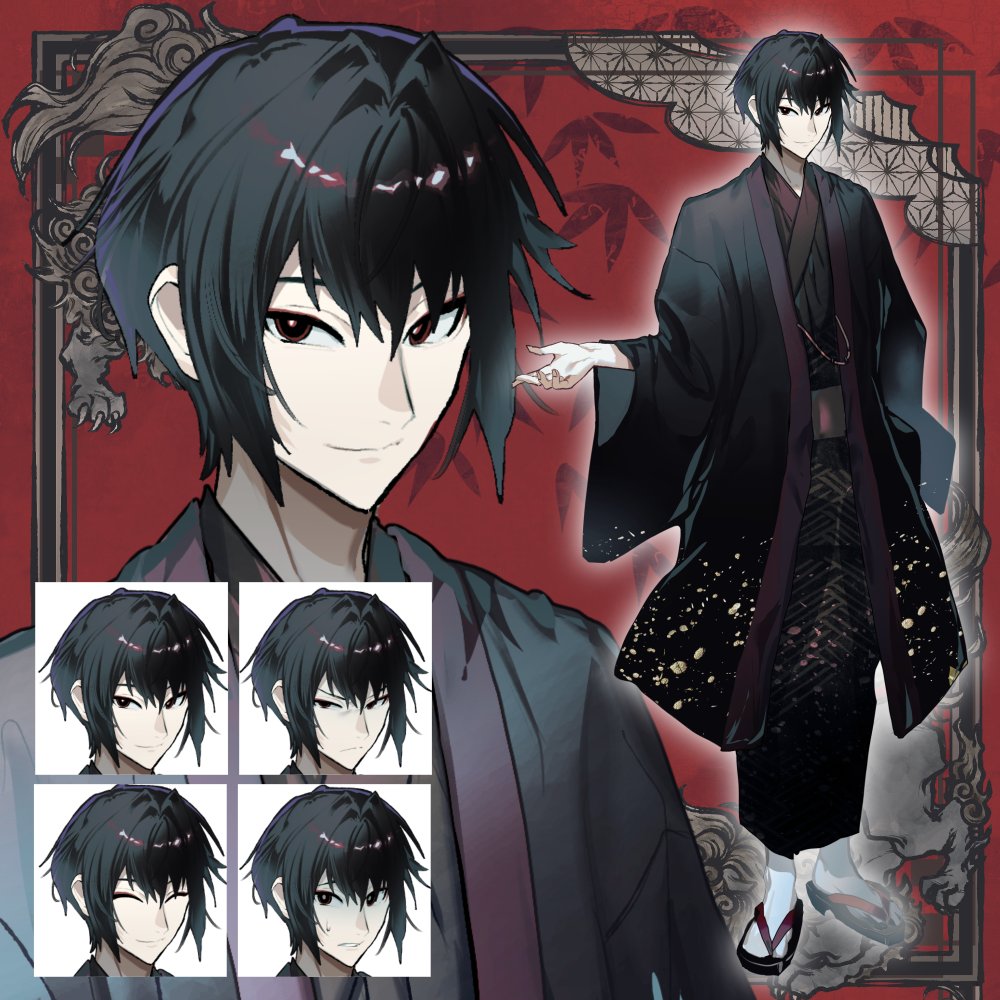 eshino_zombie's tweet image. 【着物の男性】SKIMA（スキマ）にて販売中です👘
全身立ち絵 / 表情4種 / 1点限定　
ご縁があればよろしくお願いします～
#SKIMA #opt販売
 skima.jp/dl/detail?id=3…