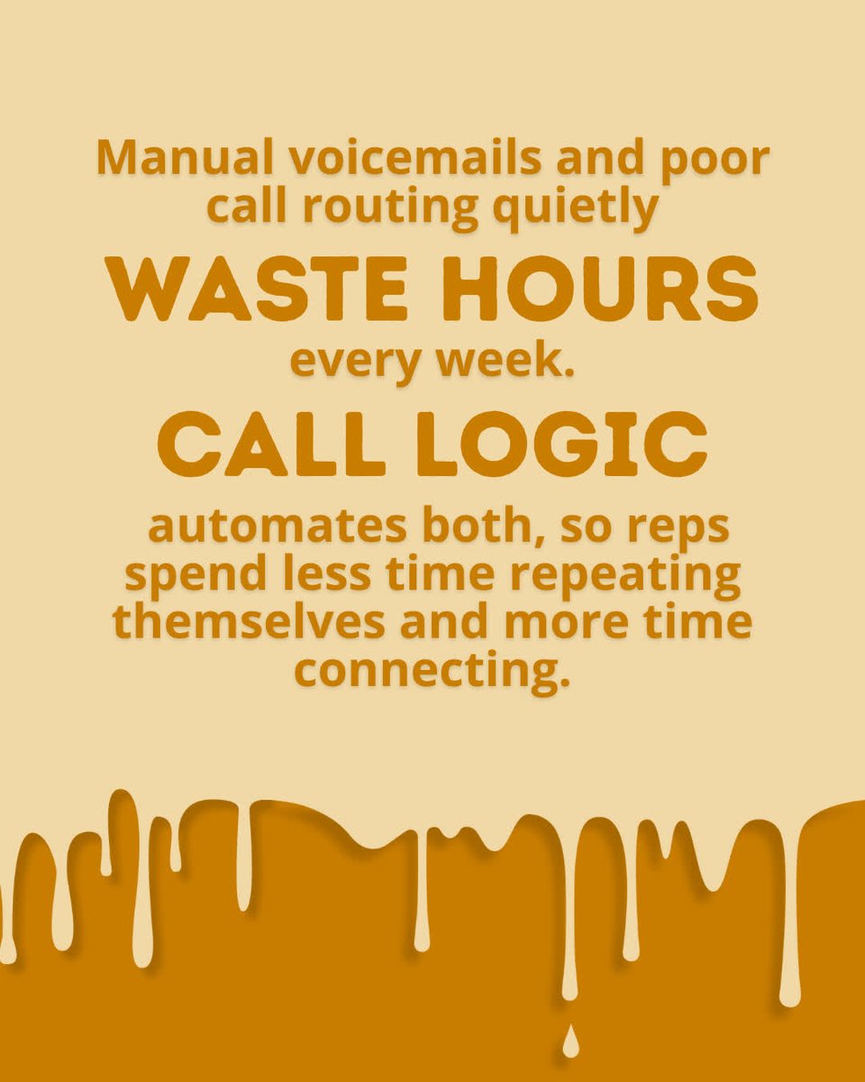 call_logic's tweet photo. How much selling time is quietly slipping through the cracks each week?

Call Logic removes the friction, so your team can focus on what actually moves revenue: real conversations. Learn more today at: https://t.co/qmtYZ4Ex12 https://t.co/t2qFiD8eV8