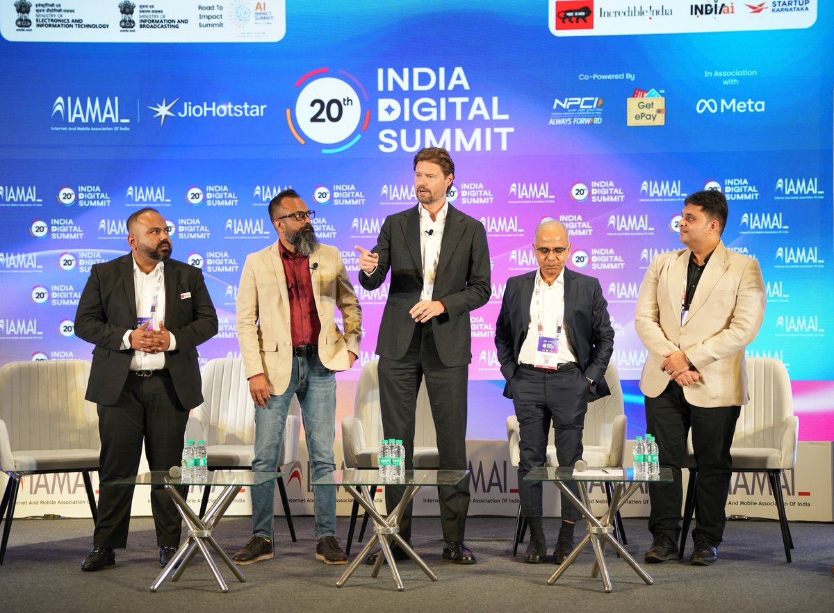 Bybit_Official's tweet photo. Bybit proudly took the stage at @idsiamai India Digital Summit 2026 in Bengaluru, represented by @MMajauskas, Senior Director of Policy, Bybit. Sharing insights on how AI is shaping the future of finance, from stronger security and compliance to personalised customer experiences. 

AI is quickly becoming part of everyday financial infrastructure and we are committed to setting a high standard. 

#CryptoArk #Bybit
