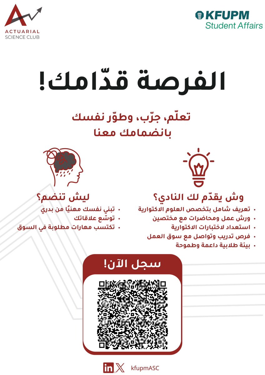 Actuarial Science Club tweet media