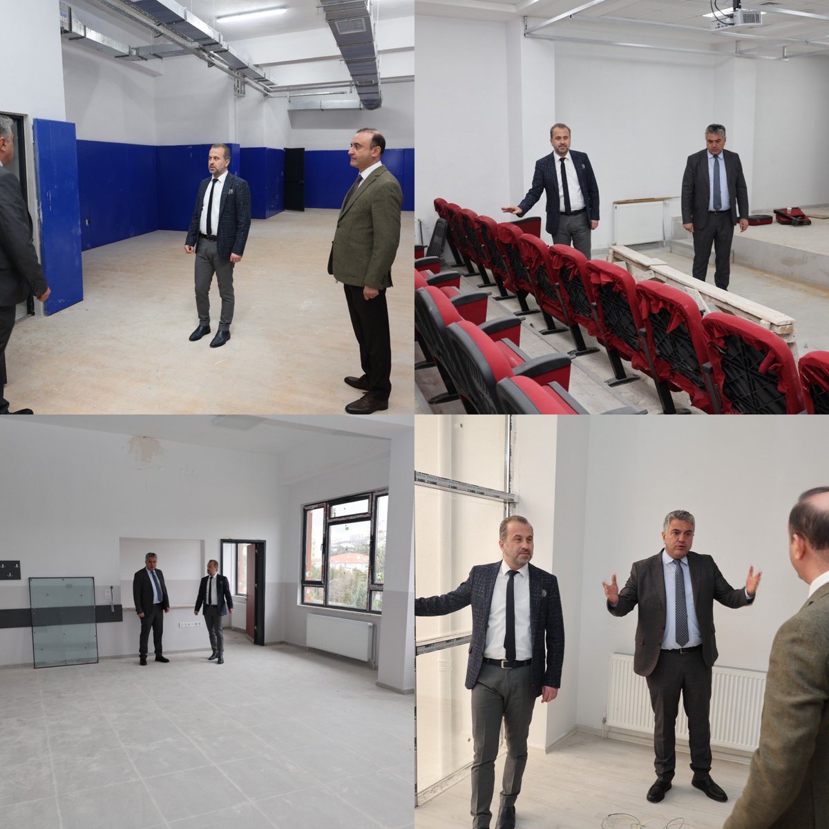 Milli Eğitim Müdürümüz Beraat ŞAHİN, yapımı devam eden ve Geçici Kabul aşamasına gelen İletişim Meslek Lisesinin inşaatında incelemelerde bulunarak yetkililerden bilgi aldı. <a href="/tcmeb/">Millî Eğitim Bakanlığı</a> <a href="/Yusuf__Tekin/">Yusuf Tekin</a> <a href="/numanhatipoglu/">Numan Hatipoğlu</a> <a href="/SahinBeraat/">Beraat Şahin</a> #elazığ