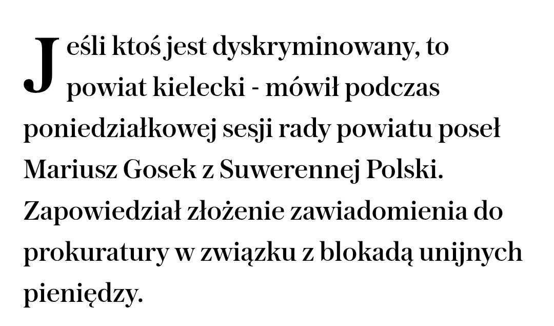 Panie Pośle <a href="/MariuszGosek/">Mariusz Gosek 🇵🇱 poseł_PiS</a>, ponieważ minął już poniedziałek i dalej nie poinformował pan świata, czy żłożył pan na mnie to zawiadomienie do prokuratury, to dzisiaj jest pierwszy dzień w który o to pytam. Za 2 tygodnie złożę również zapytanie do PO w Warszawie czy pan tam