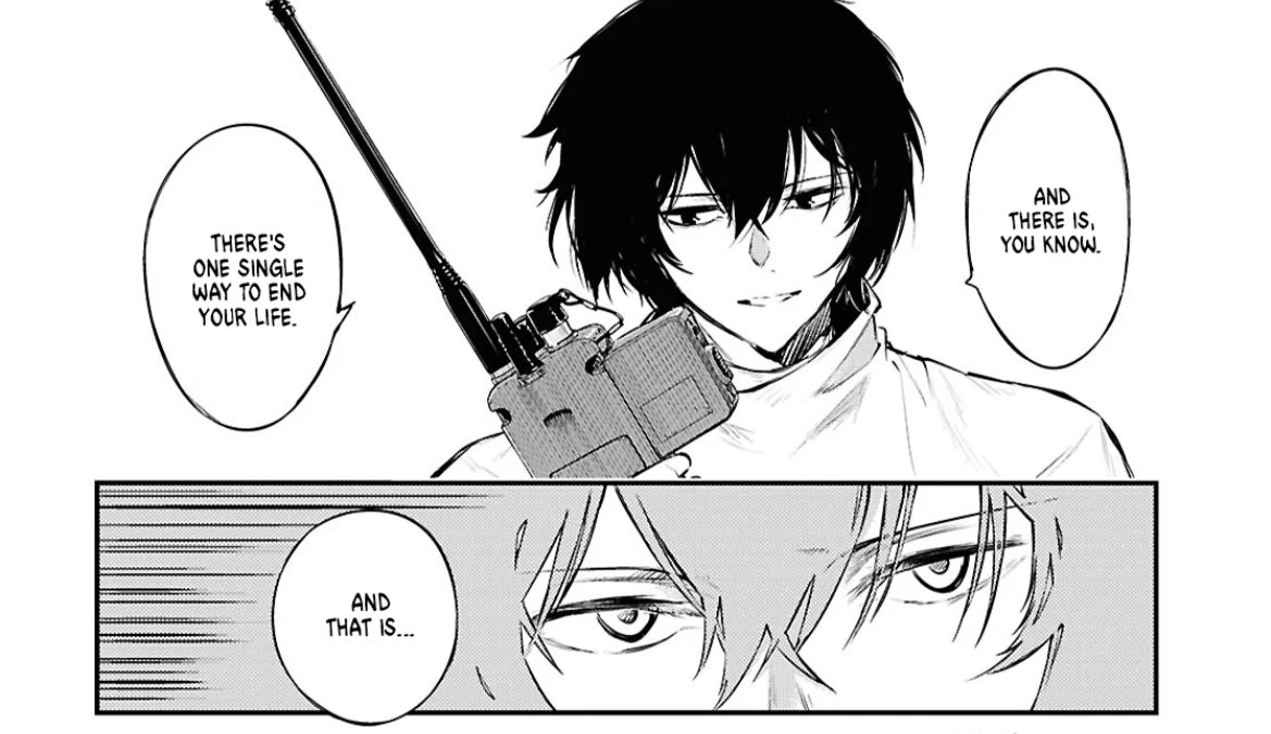 spacecollei's tweet photo. MR BUNGO STRAY DOGS IS BACK NEVER KILL YOURSELF https://t.co/jryNJXf0Vu