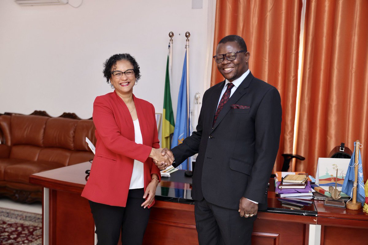 OMSCongo's tweet image. Échanges ce 03.2.2026 entre le Représentant de l’@OMSCongo &amp;amp; la Représentante résidente de la @Banquemondiale 🤝.
Discussions axées sur le leadership de l’OMS en #santé et perspectives collaboratº pour placer la santé au cœur du développement et concrétiser vision #santépourtous.