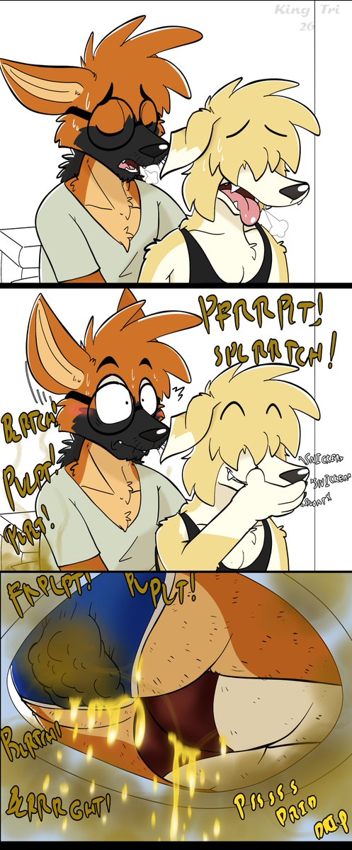 (Completed Comm. For <a href="/joemikefromfa/">Joe Mike</a>)

Toilet Sharing Gone Wrong