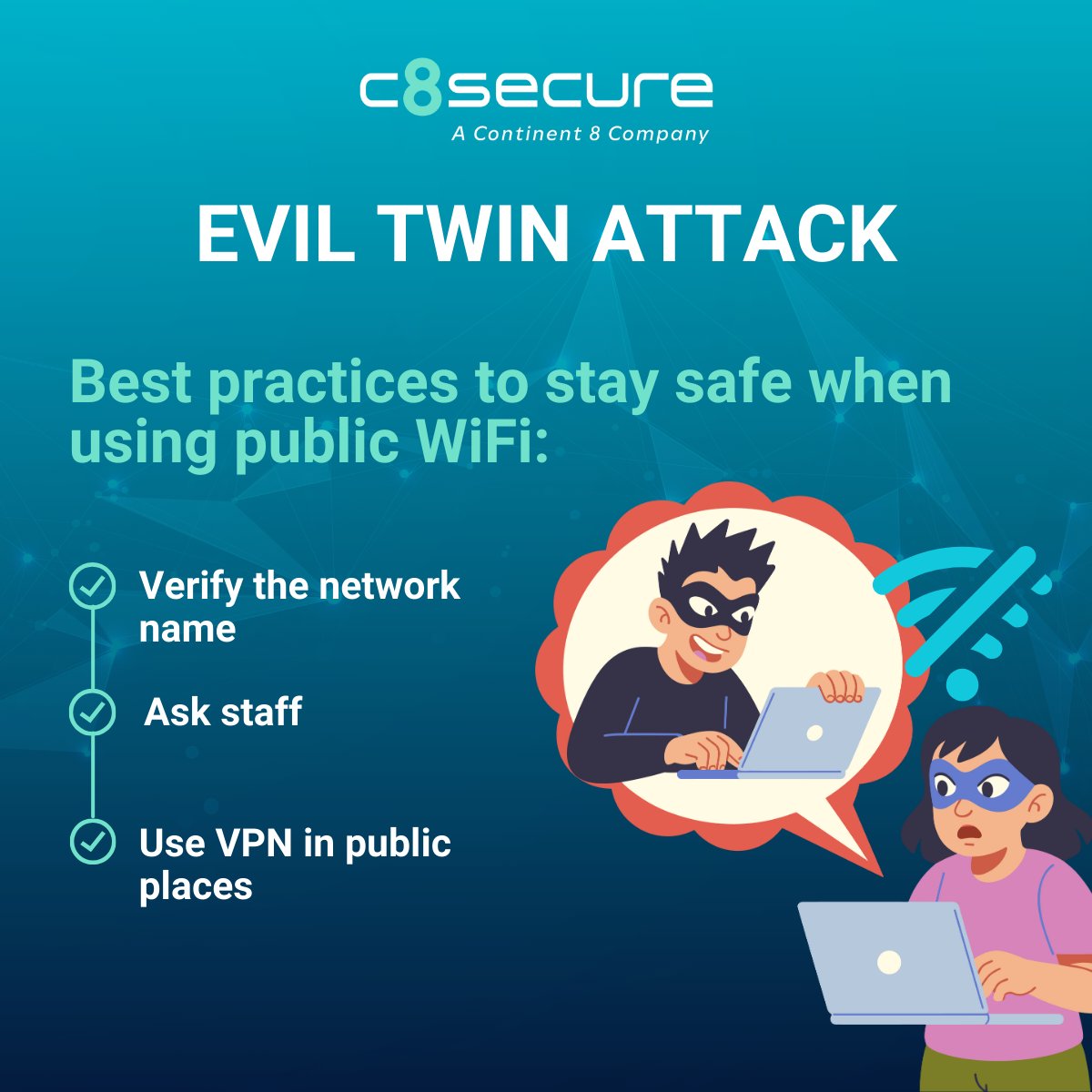 C8 Secure tweet media