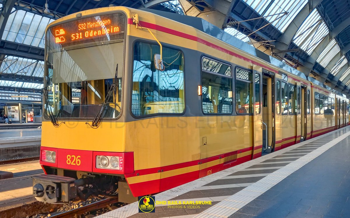 dhdrailseu's tweet photo. VERSATILE WORKHORSE

Serving the Karlsruhe Stadtbahn network since the 1990s, these Siemens tram-trains have been instrumental for the growth of the network. Once found all over the network, these types are now commonly seen on Lines S31 and S32, as these types aren't... https://t.co/jeP4mVyjRp