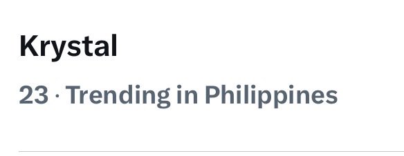 trending ulit naka ko. di na ko nanonood kasi i know na lalaban si tala. i stan the right woman.

#KrystalMejes