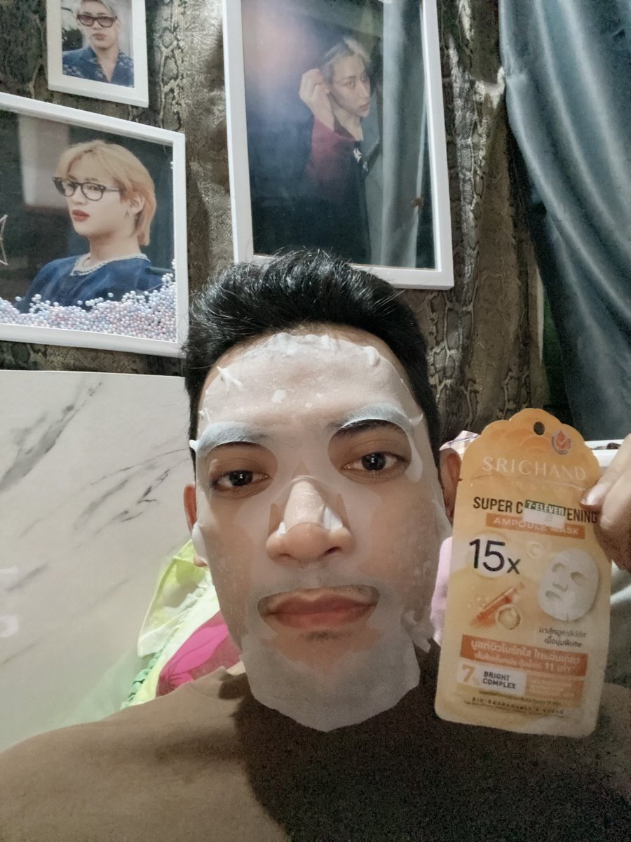 เมื่อพี่สาวผมเริ่ม เราก็ตามสิ มาส์กหน้าฟู กู้ผิวหมองคล้ำ คืนนี้มามาส์หน้ากับมาส์กแบมกันนะค้าบ 🤟🏻👦🏻🩵🧡👊🏻
#มาส์กแบม