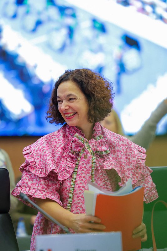 SLOtoEU's tweet image. DPR Andreja Viher White took part in the Informal #Competitiveness Council in Nicosia, 🇨🇾Cyprus, stressing the importance of a strong #SingleMarket, simpler rules, and better access to finance for SMEs. She highlighted the need to turn the #Competitiveness #Compass into concrete