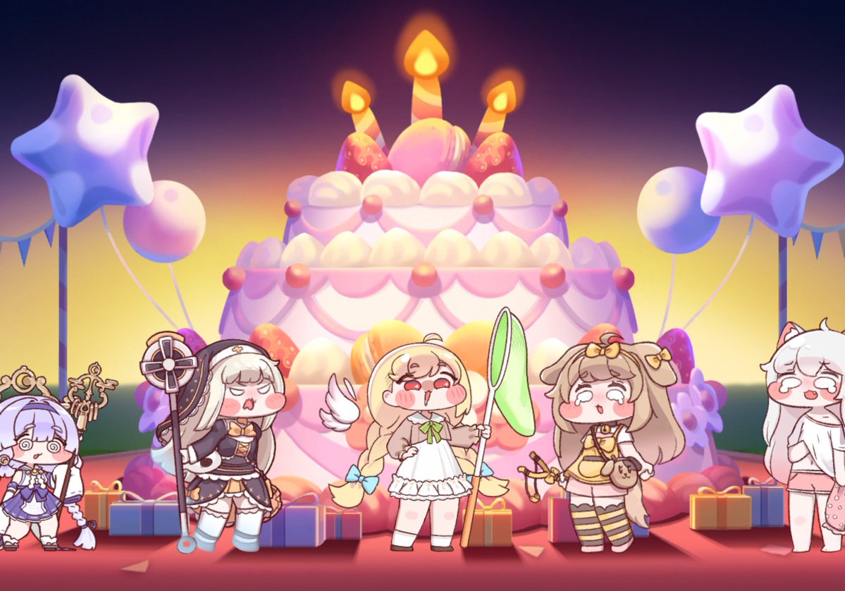 tebitebisan's tweet image. エルフィン達からお祝いされちゃった🥂
#トリッカル