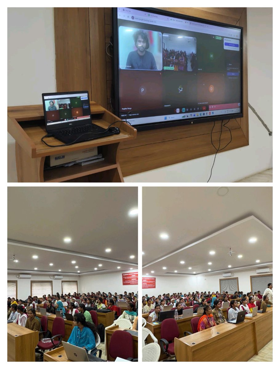 recwofficial's tweet image. Boosting cyber defense with AI. RCEW's CIIE,  E-Cell, and IIC hosted a workshop on "AI for Cyber Security" with industry expert Mr. Kate Sai Kishore. Insights on AI-driven threats &amp;amp; defense strategies. Beneficial for students &amp;amp; faculty! #RCEW #AICyberSecurity #CyberDefense