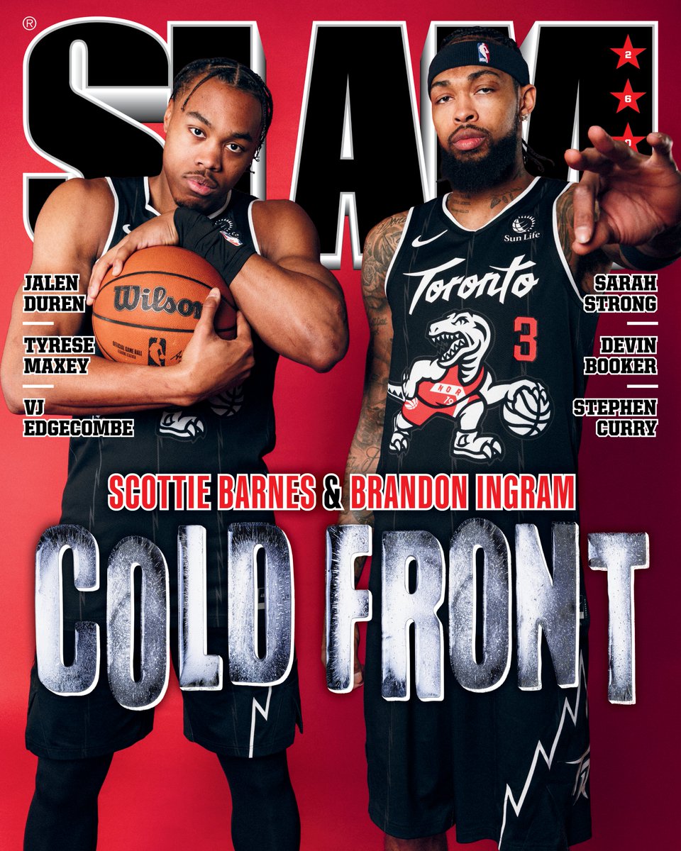 SLAMonline's tweet image. In the dead of winter, Toronto is alive again. Scottie Barnes and Brandon Ingram are leading the Raptors’ resurgence as they cover SLAM 260.

slam.ly/raptors