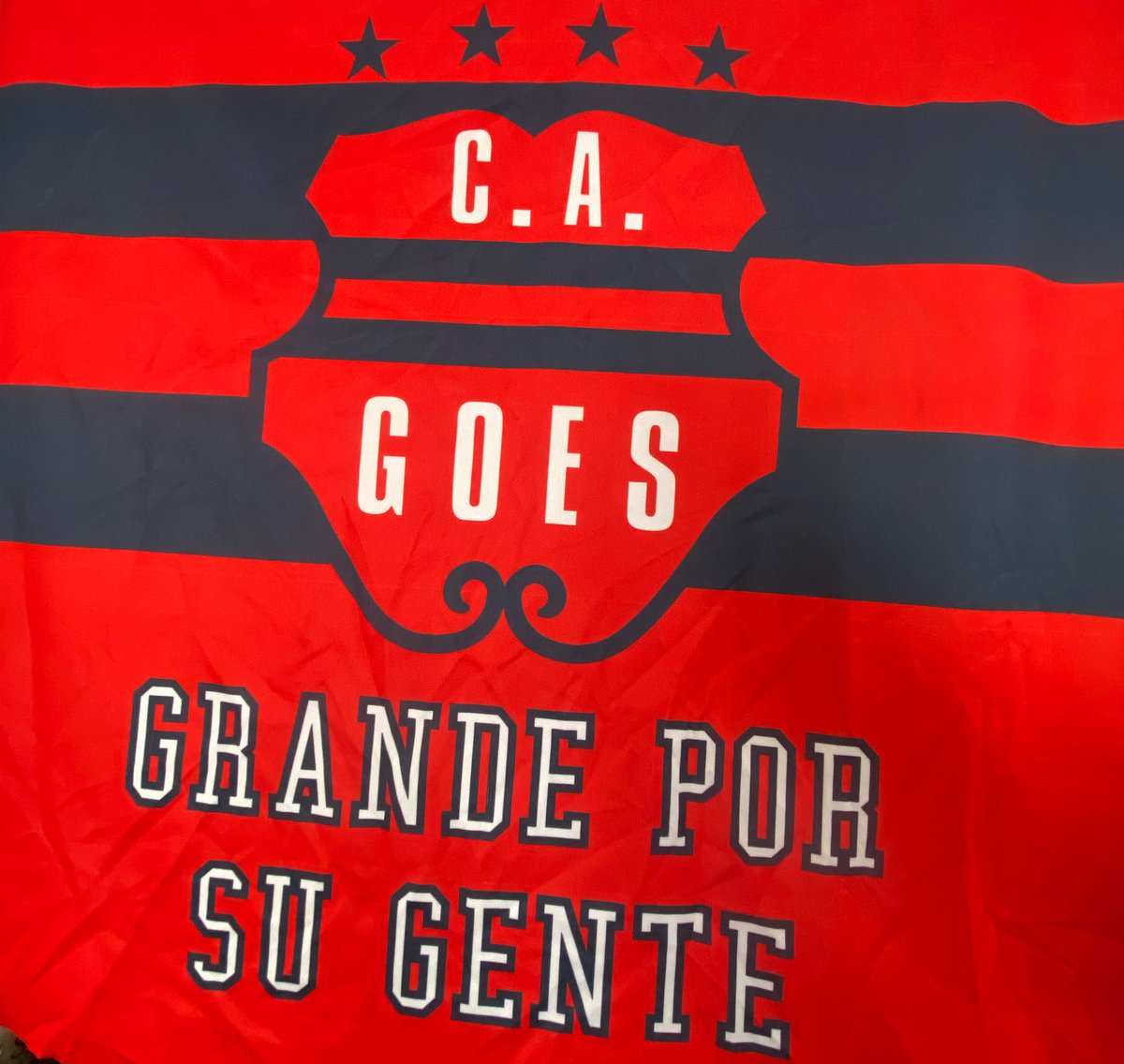 GANAR O GANAR HOY !
<a href="/clubgoesoficial/">Club Atlético Goes</a> 🔵🔴
  
JUGAMOS TODOS EN LA PLAZA LA VIDA X LOS COLORES, VAMO Y VAMO