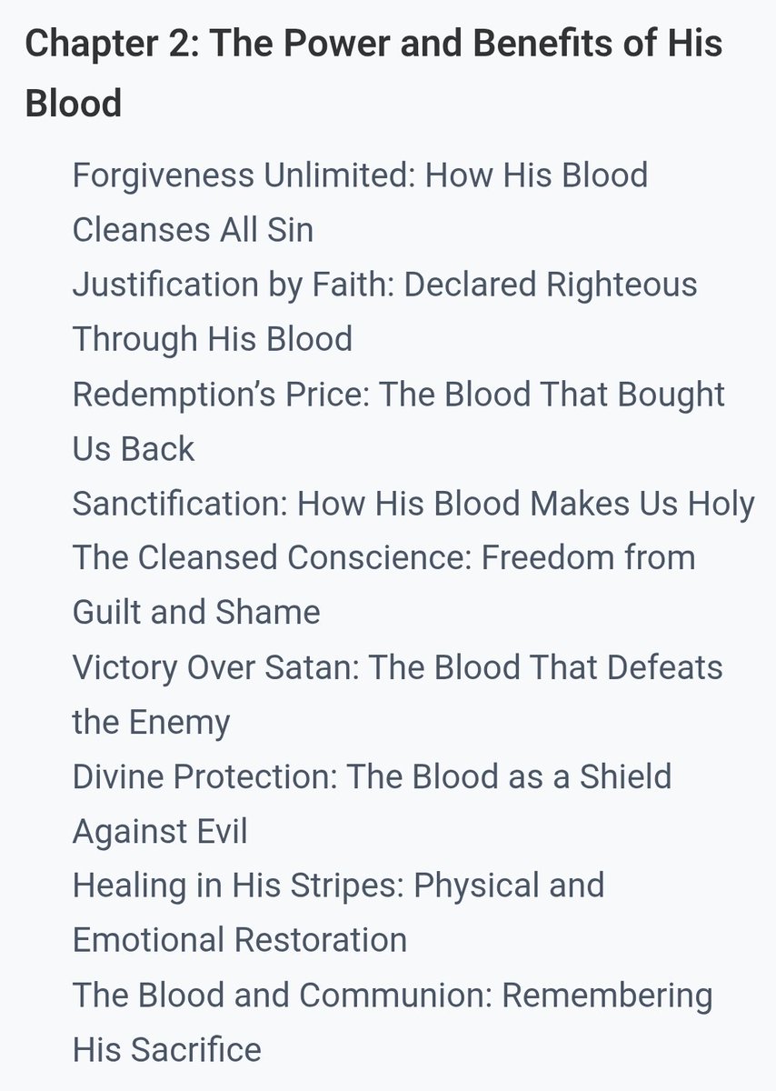 kayakhigh's tweet photo. FREE Book Download, or just Click and Read
- The Blood of Jesus: Our Eternal Lifeline
- The Prophecies and Predictions
- The Agony of The Cross
- The New Covenant Sealed
- The Blood and The Veil
- How The Blood Changes Everything Today.
- Click Here: https://t.co/cPALf1dvtz https://t.co/SN68vc1Lqd