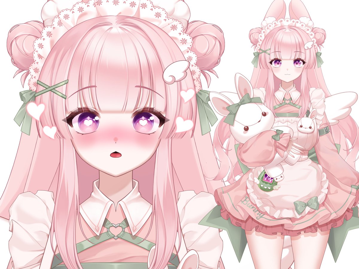 판매용 모델 일러스트 완성되었습니다💙
인형을 안은 손 파츠 / 안경 파츠 / 표정 3종 포함!!
리깅은 차차작가님(<a href="/CHA_2_live2d/">💙차차@L2D💛</a>)이 작업 예정이며,
기존 의뢰가보다 저렴하게 판매될 예정입니다!
문의사항은 DM 주세요!
🇺🇸
The illustration for a model for sale is now complete 💙
Includes hand