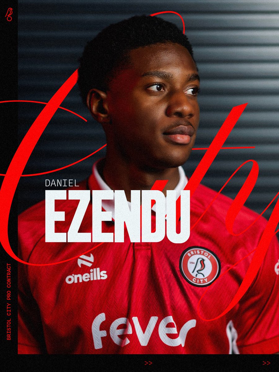 BristolCity's tweet photo. Daniel Ezendu has signed his first professional contract at #BristolCity. ✍️

Congratulations Dan! 👏 https://t.co/j1nClHyHOl