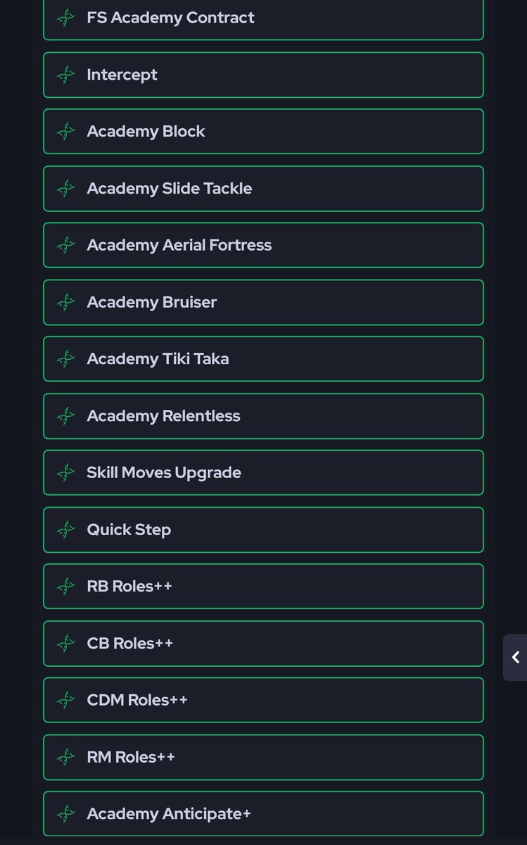 HashemQawwas's tweet photo. @OscarLodell @SAF_gg important: use the quickstep from the FS youth league as it can be given as the 8th playstyle https://t.co/9CQNj1CYFe