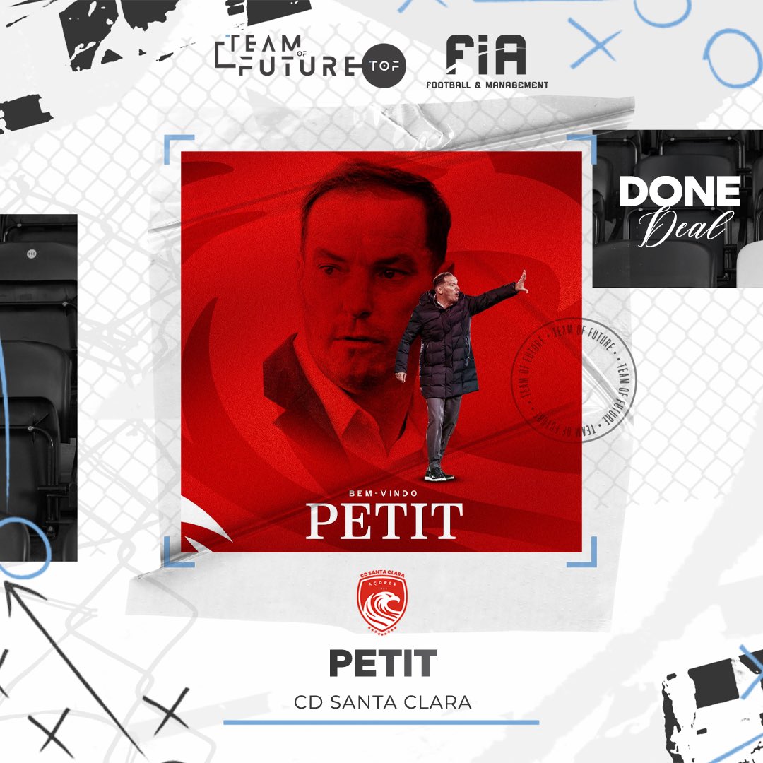 ✍️ Petit é o 𝗻𝗼𝘃𝗼 𝘁𝗿𝗲𝗶𝗻𝗮𝗱𝗼𝗿 do 🔴⚪️ Santa Clara