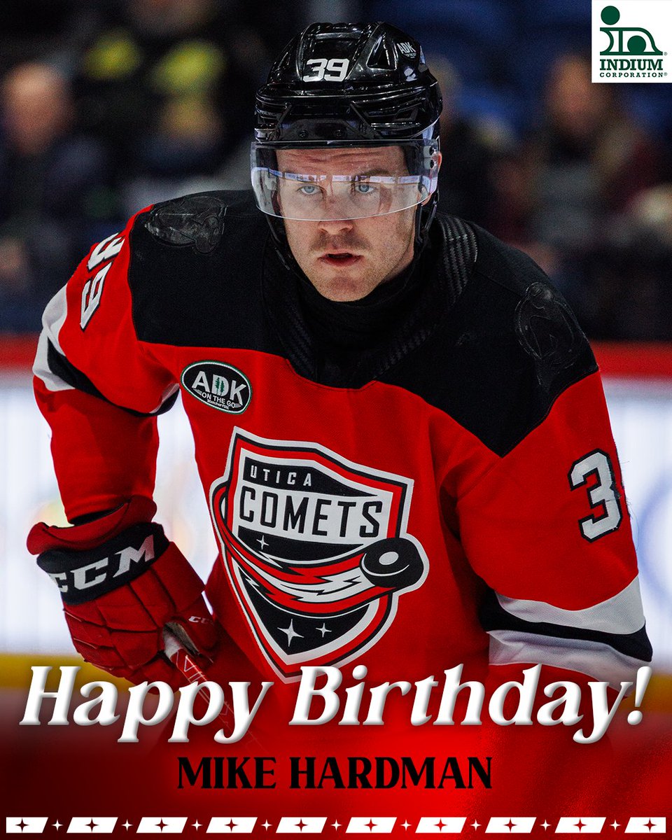 UticaComets's tweet photo. Happy Birthday Hards!

Comet's birthdays brought to you by @IndiumCorp https://t.co/Fd0M0qBqzV