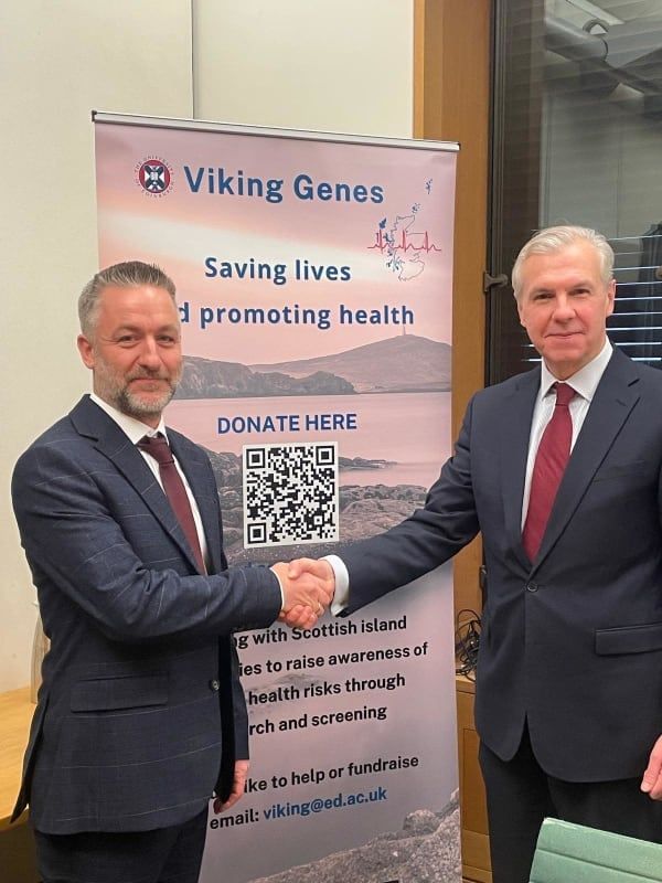IronOverloadUK's tweet photo. New research funded by Haemochromatosis UK and led by Professor Jim Wilson at University of Edinburgh has mapped genetic hotspots for haemochromatosis across the UK and Ireland.

Learn more here: https://t.co/rCLjwX7WW9

#haemochromatosis #ironoverload #celticcurse https://t.co/zrLKlUteyK