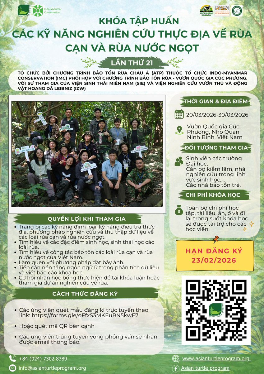 Asian Turtle Program tweet media