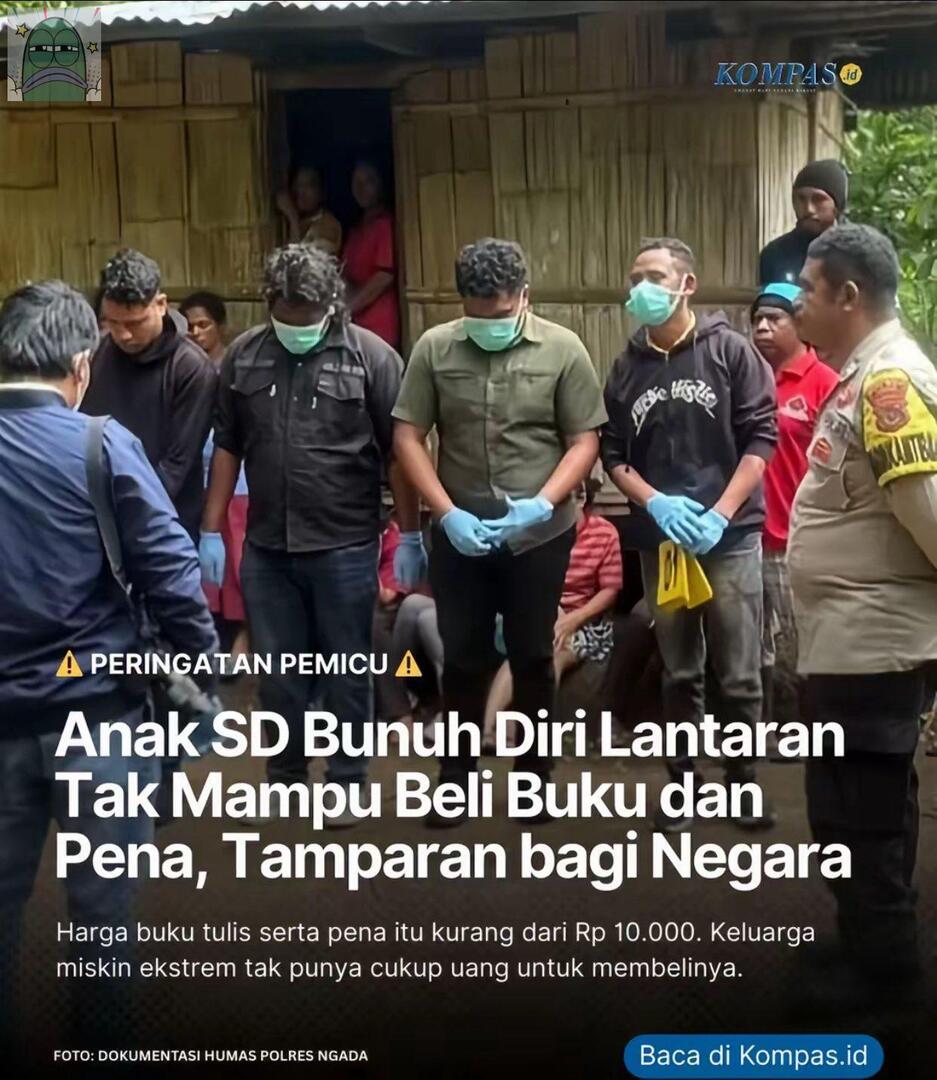 💚 berbanding kebalik sama isi pidato nya presiden kita