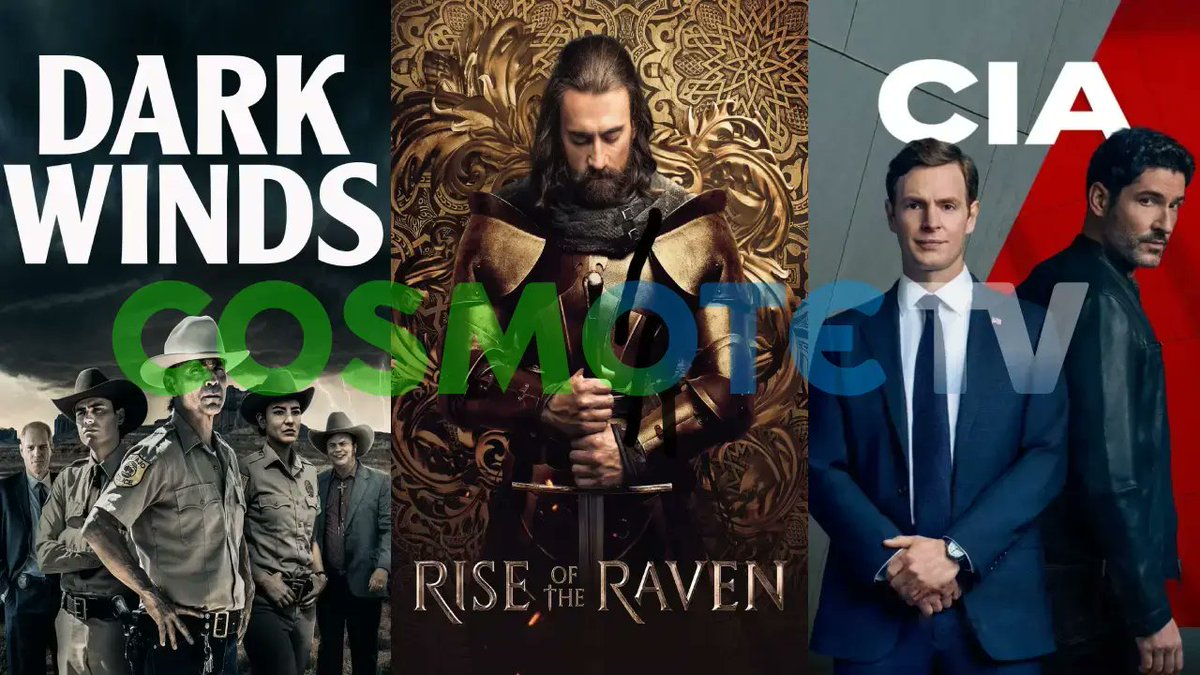 Η νεά season του Dark Winds και η νέα σειρά CIA με τον Τομ Έλις (Lucifer) έρχονται τον Φεβρουάριο στην COSMOTE TV lordoftheseries.gr/i-nea-season-t…