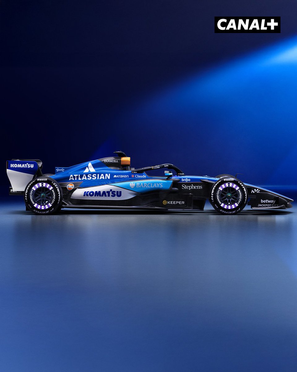CanalplusF1's tweet photo. Williams a dévoilé sa livrée 2026 🤩 Vous aimez ? #f1 https://t.co/xWdGGGlPGZ