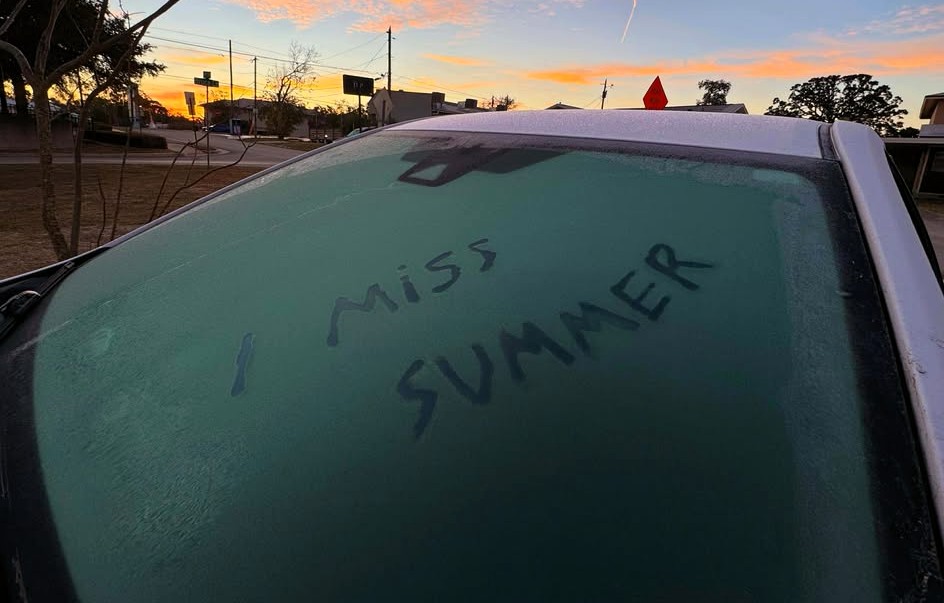 Just remember, it'll be 90° quicker than you think.
📷 Lindsey DiCicco in Crystal Beach #Florida