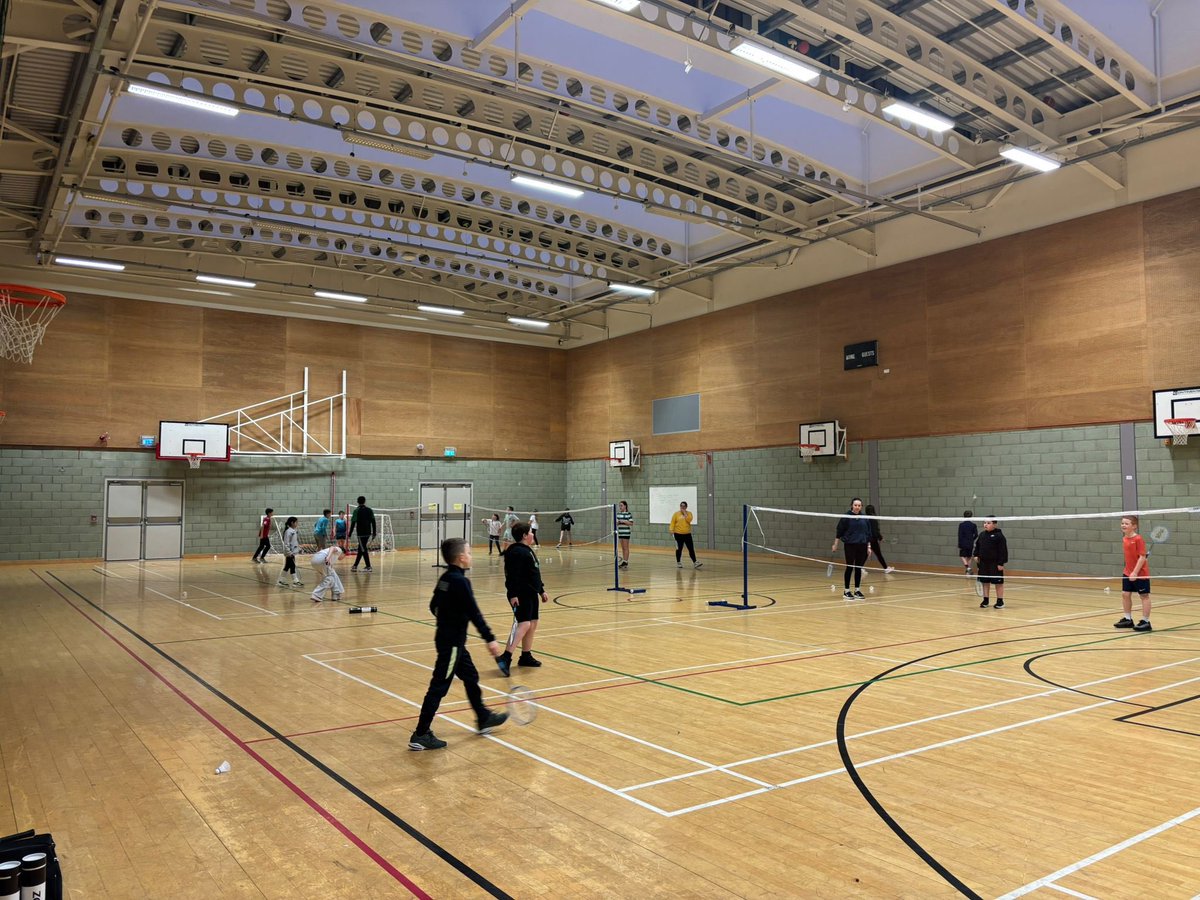 ActiveSchoolsIC's tweet photo. BADMINTON | Great to see 22 pupils attend our new Port Glasgow Badminton Satellite Club last Thursday @PGHS_PE_ @St_Stephens_PE !🏸🏸

Pupils from @SMPG1964 @StFrancisPG @StJohnsPG @KilmacolmPS @NewarkPrimary 👏

#BadmintonClub https://t.co/bg3fasHDzv