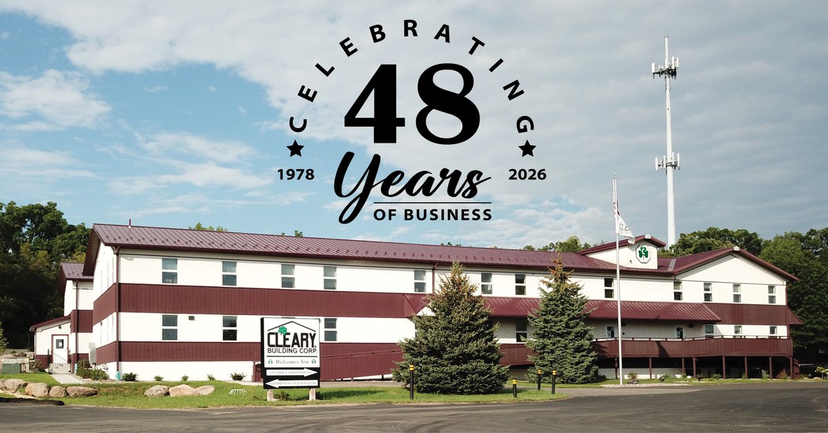 Cleary Building Corp tweet media