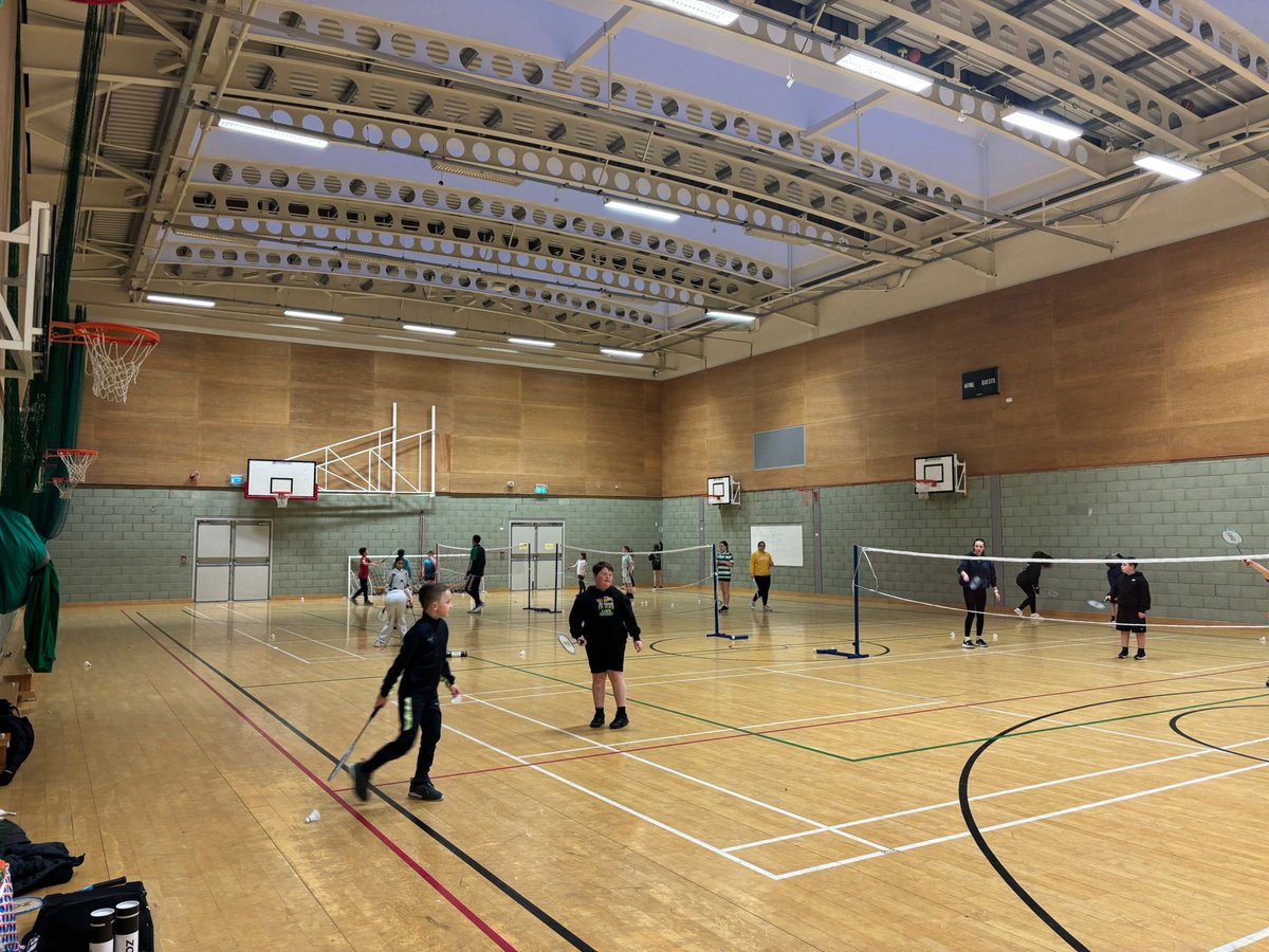 ActiveSchoolsIC's tweet photo. BADMINTON | Great to see 22 pupils attend our new Port Glasgow Badminton Satellite Club last Thursday @PGHS_PE_ @St_Stephens_PE !🏸🏸

Pupils from @SMPG1964 @StFrancisPG @StJohnsPG @KilmacolmPS @NewarkPrimary 👏

#BadmintonClub https://t.co/bg3fasHDzv