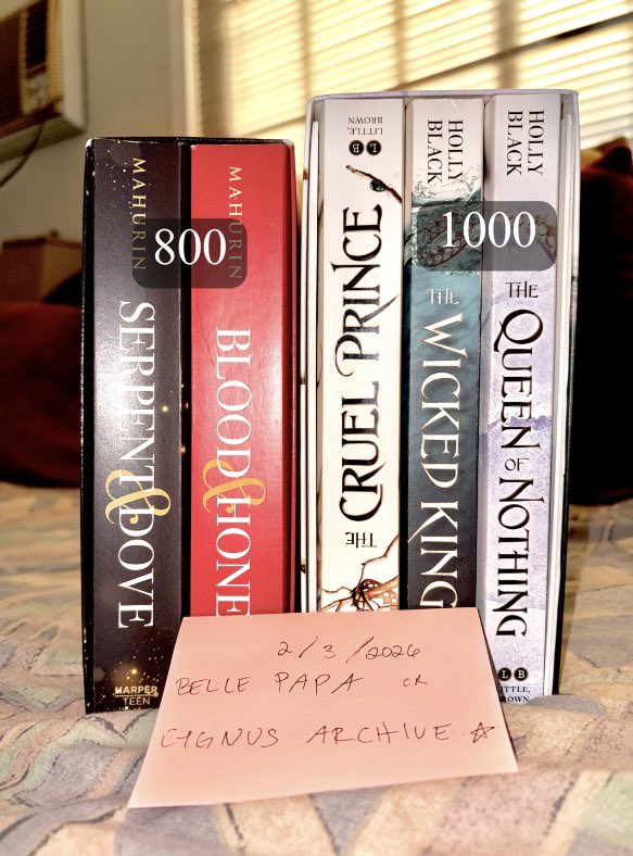 cygbns's tweet photo. ୨⎯⎯⎯ #cygnussells ⎯⎯⎯୧
WTS LFB PH SECOND HAND / PRE-LOVED BOOKS / WATTPAD / SELF-PUB/ ETC.

𝗔𝗟𝗟 𝗔𝗨𝗧𝗛𝗘𝗡𝗧𝗜𝗖/𝗢𝗥𝗜𝗚𝗜𝗡𝗔𝗟! 𝗜 𝗗𝗢𝗡𝗧 𝗦𝗘𝗟𝗟 𝗙𝗔𝗞𝗘!

⟢ MOP: gcash, gotyme, maya
⟢ MOD: jnt, lalamove (SDD)
    📍 Carmona, Cavite
💌 DM me if interested https://t.co/UNCAZ2o4qx
